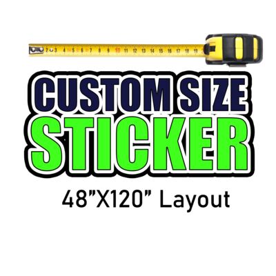 Sticker 48"x120" (Price per inch)  Thumbnail