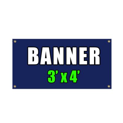 Banner 3 x 4' Thumbnail