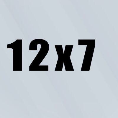 12x7 Full Color Digital Transfer Thumbnail