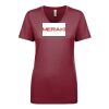 Next Level Apparel 1540 - Ladies' Ideal V-Neck Thumbnail