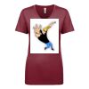 Next Level Apparel 1540 - Ladies' Ideal V-Neck Thumbnail