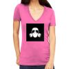 Tultex 214 - Ladies' Slim Fit Fine Jersey V-Neck Thumbnail