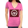 Tultex 214 - Ladies' Slim Fit Fine Jersey V-Neck Thumbnail