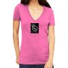 Tultex 214 - Ladies' Slim Fit Fine Jersey V-Neck Thumbnail
