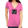 Tultex 214 - Ladies' Slim Fit Fine Jersey V-Neck Thumbnail