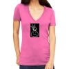 Tultex 214 - Ladies' Slim Fit Fine Jersey V-Neck Thumbnail