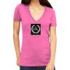 Tultex 214 - Ladies' Slim Fit Fine Jersey V-Neck Thumbnail