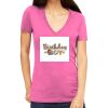 Tultex 214 - Ladies' Slim Fit Fine Jersey V-Neck Thumbnail